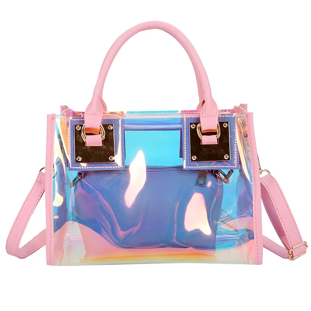 Fashion Transparent Laser Style Crossbody Bag